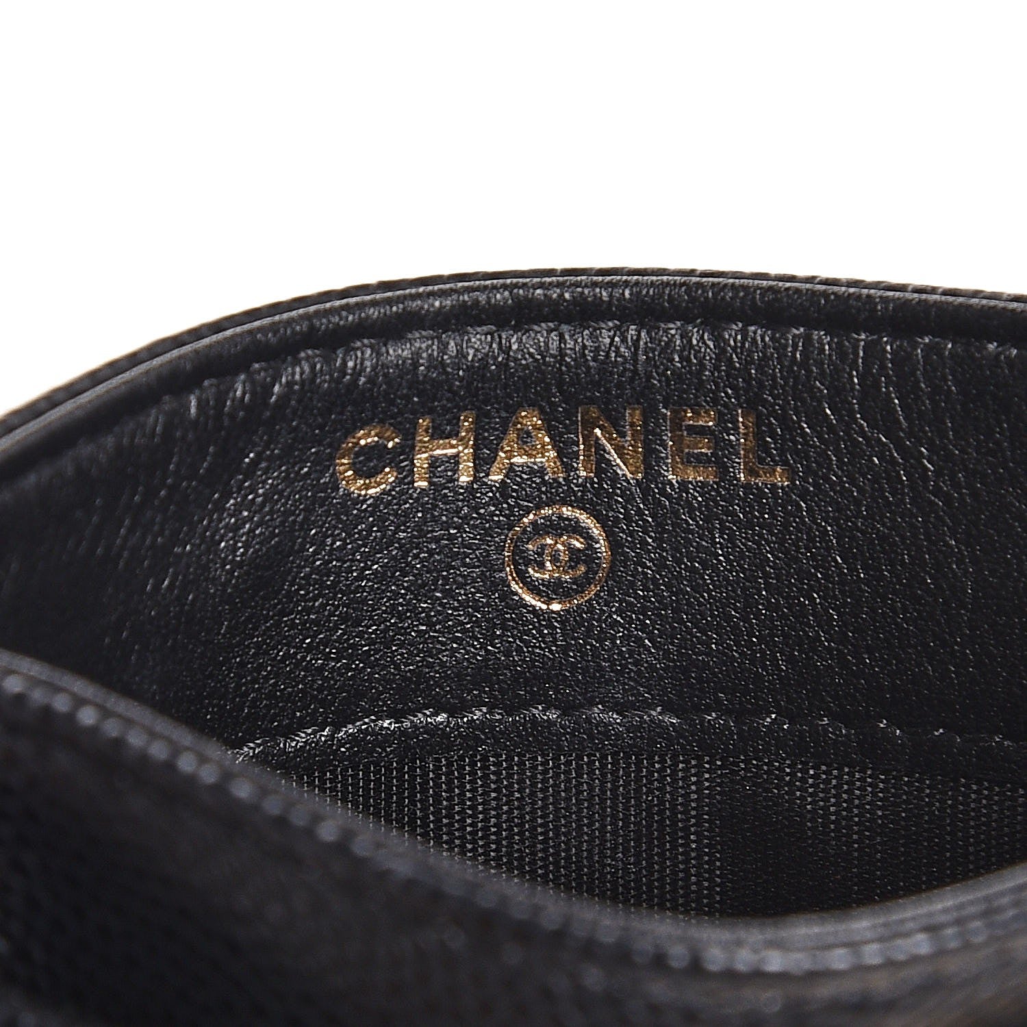 Chanel Caviar Quilted Boy Card Holder Black 15 of 18