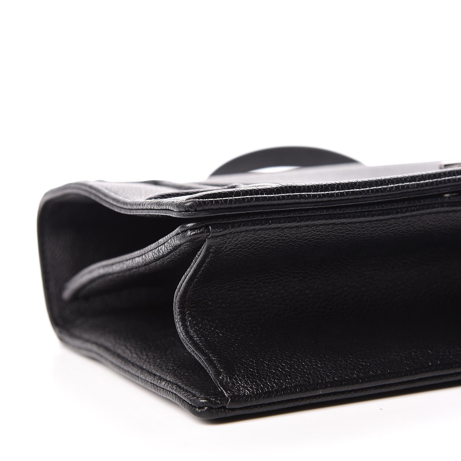 Christian Dior Grained Calfskin Medium Diorama Flap Bag Black 5 of 12