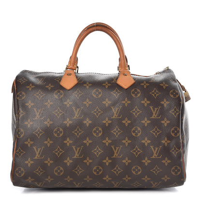 Louis Vuitton Monogram Speedy 35 1 of 10