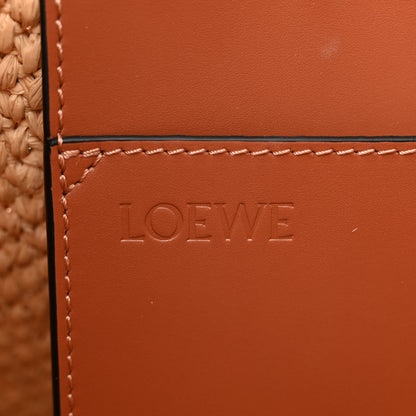 Loewe Raffia Medium Paula's Ibiza Logo Tote Natural Tan 6 of 11