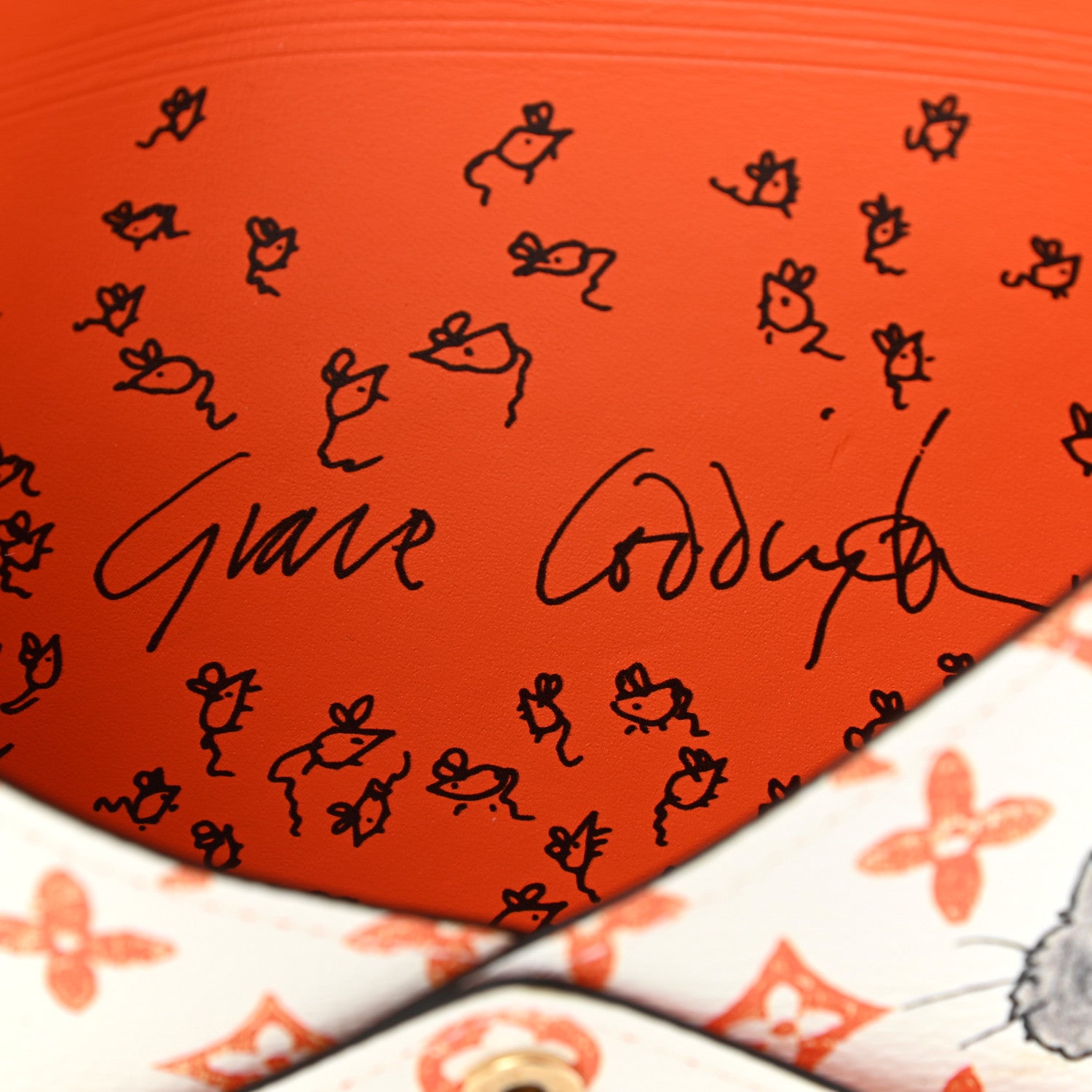 Louis Vuitton Catogram Medium Kirigami Pochette White 8 of 8