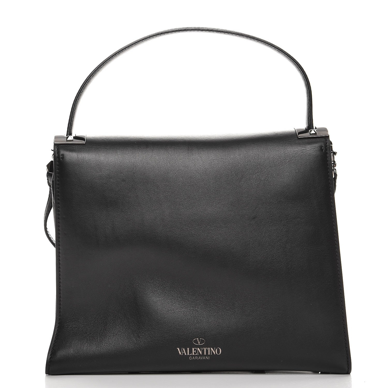 Valentino Garavani Calfskin Medium My Rockstud Frame Bag Black 12 of 12
