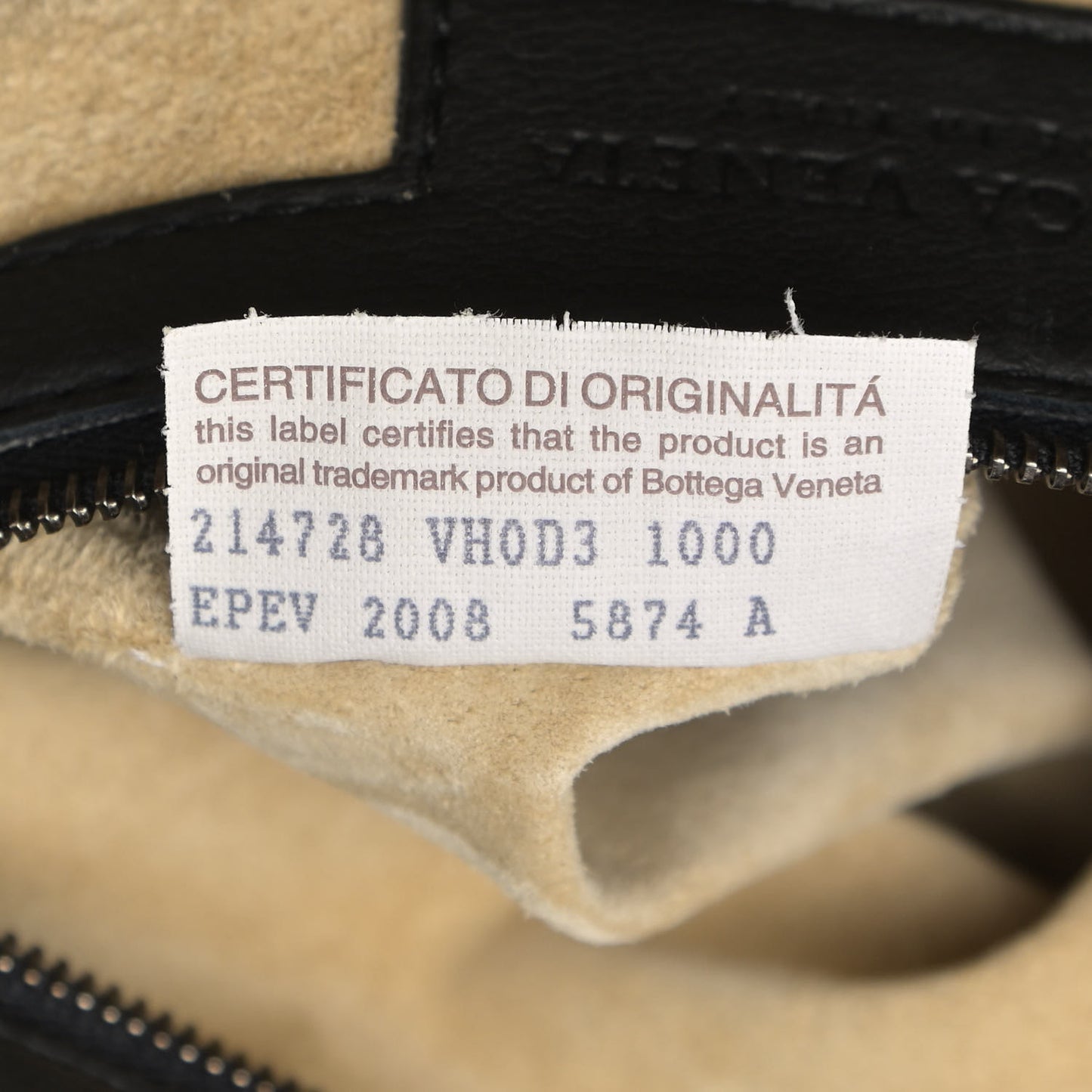 Nappa Intrecciato Tote Black