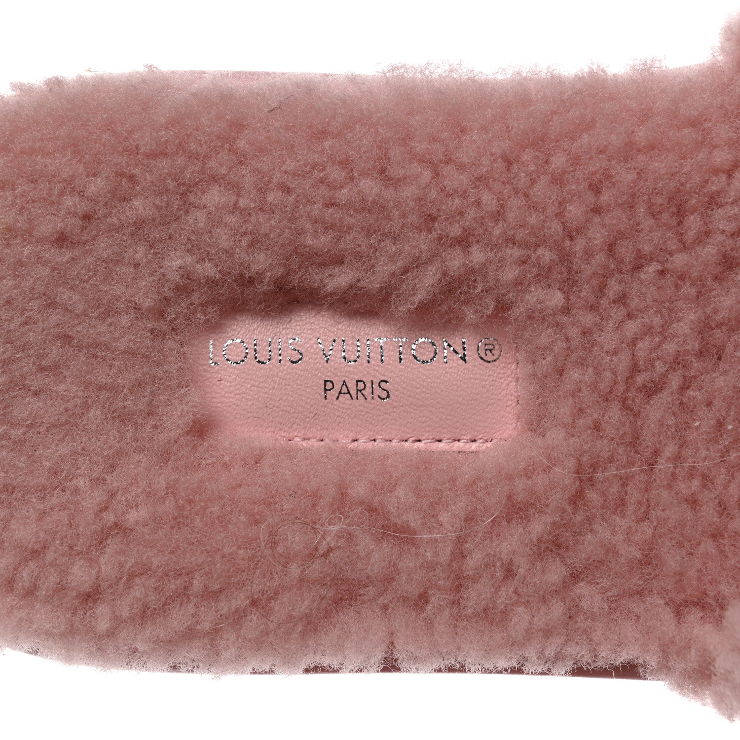 Louis Vuitton Shearling Magnetic Flat Mule 39 Rose Clair 7 of 9