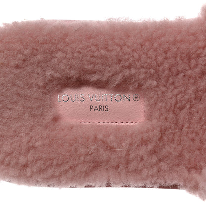 Louis Vuitton Shearling Magnetic Flat Mule 39 Rose Clair 7 of 9