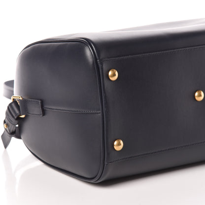 Saint Laurent Calfskin Classic Duffle 6 Marine 7 of 8
