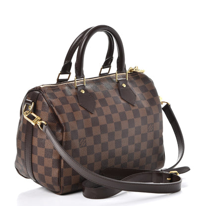 Louis Vuitton Damier Ebene Speedy Bandouliere 25 4 of 10