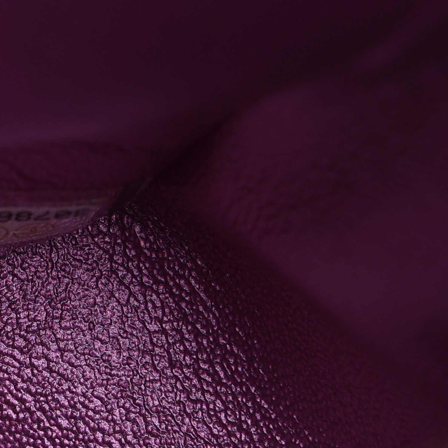 Chanel Iridescent Lambskin Quilted Medium Double Flap Purple 7 of 11