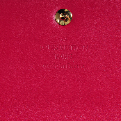 Louis Vuitton Vernis Sarah Wallet Rose Indien 6 of 7