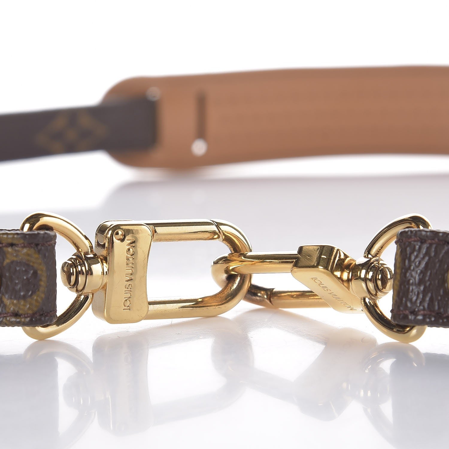 Louis Vuitton Monogram 16mm Adjustable Shoulder Strap 4 of 4