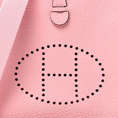 Hermes Taurillon Clemence Evelyne TPM Rose Sakura 8 of 11