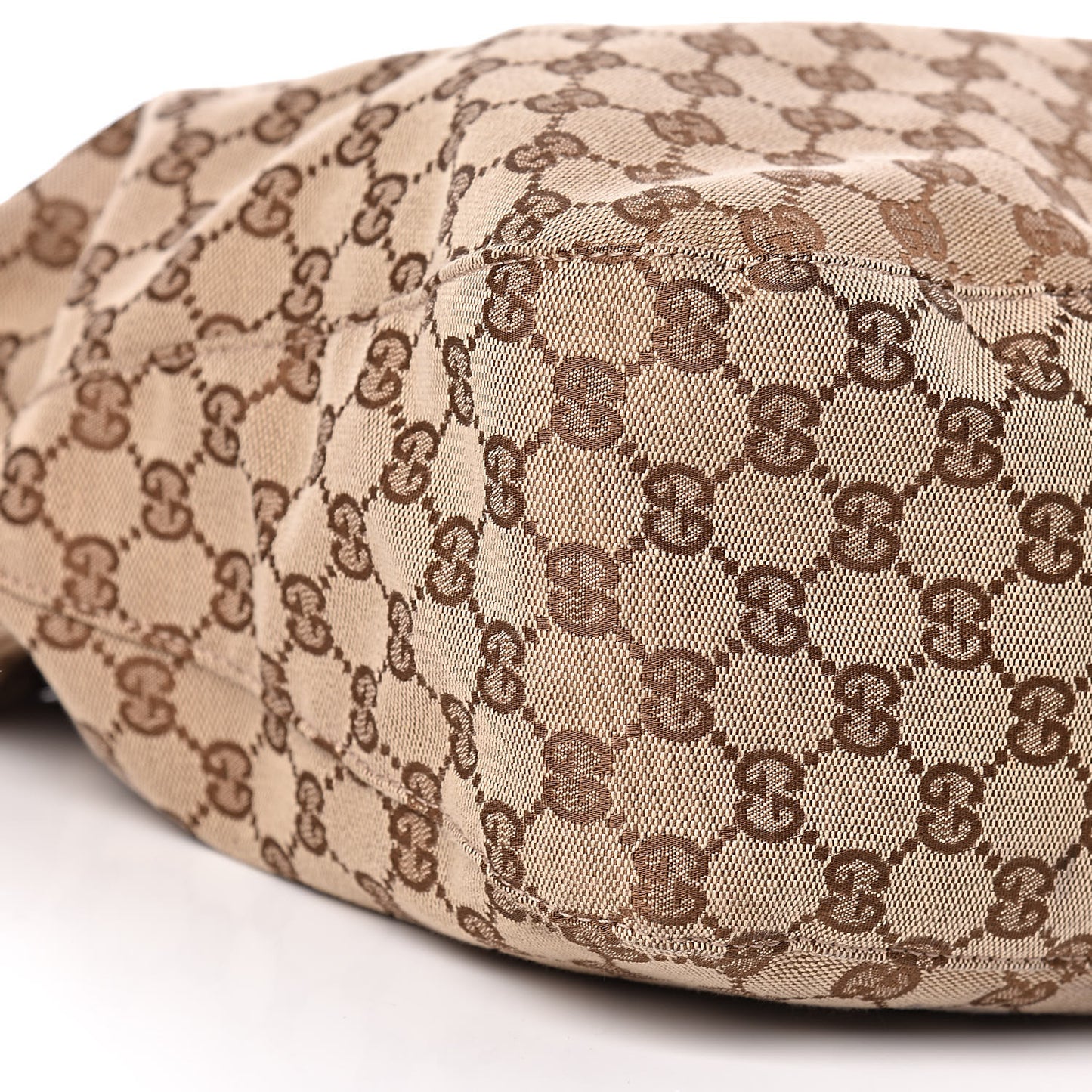 Monogram Large Icon Bit Top Handle Bag Brown