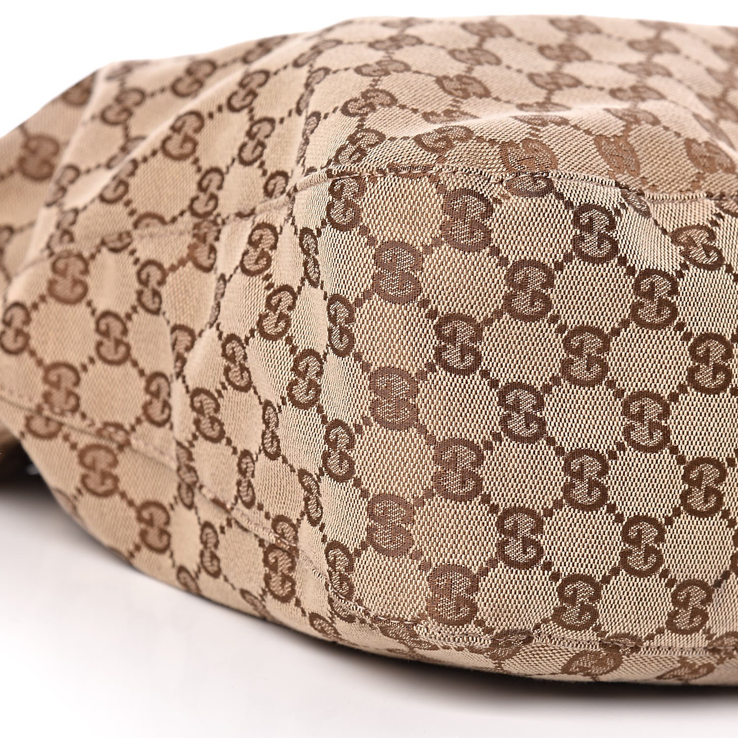 Gucci Monogram Large Icon Bit Top Handle Bag Brown 9 of 13