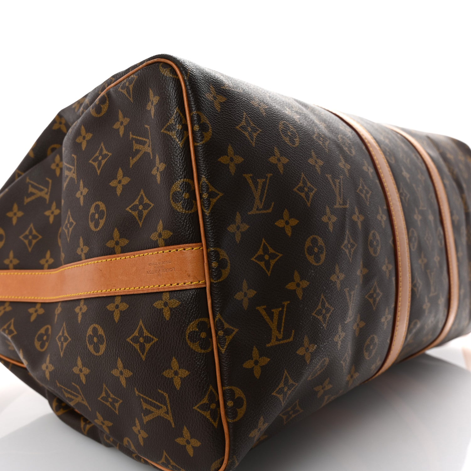 Louis Vuitton Monogram Keepall Bandouliere 55 8 of 10