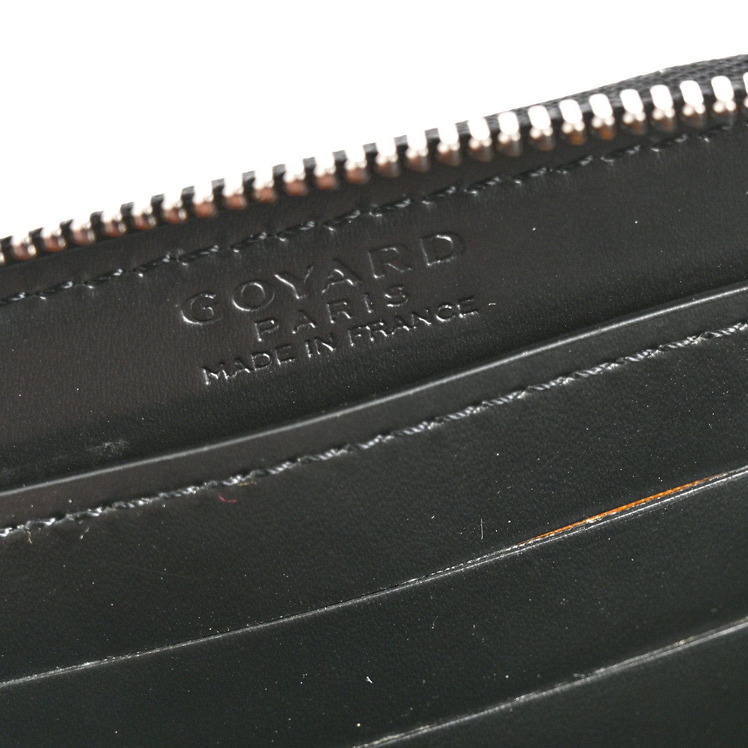 Goyard Goyardine Matignon PM Wallet Black 9 of 10