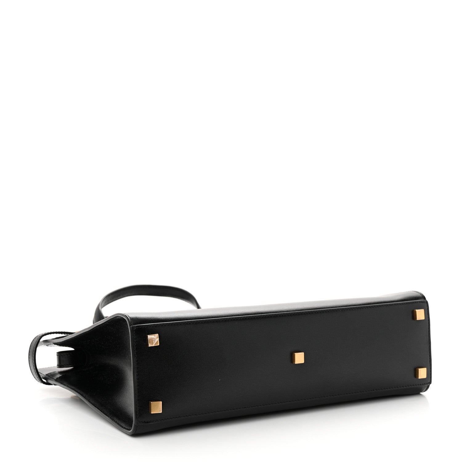 Saint Laurent Calfskin Small Manhattan Shopper Tote Black 4 of 12