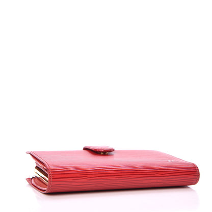 Louis Vuitton Epi French Purse Wallet Castillan Red 4 of 8