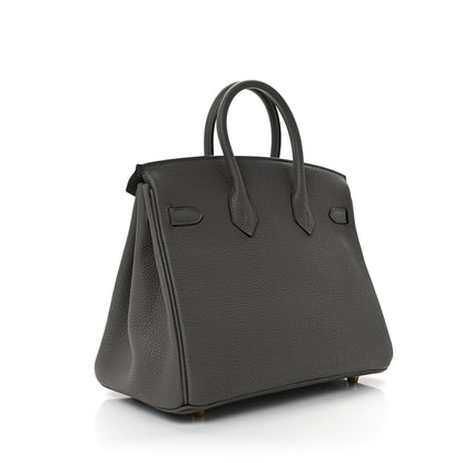 Hermes Togo Birkin 25 Gris Meyer 3 of 11