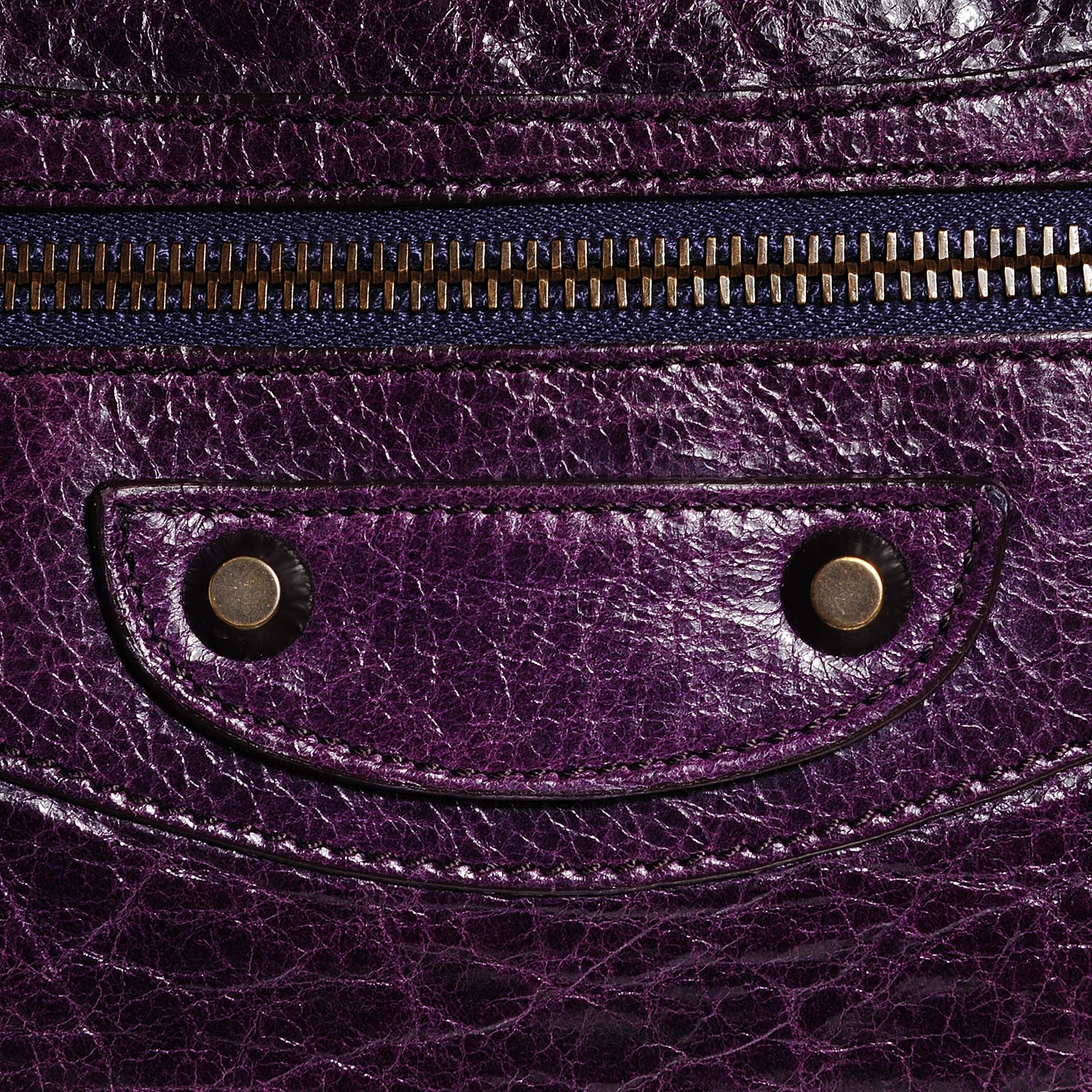 Balenciaga Chevre Classic Hardware City Violet 3 of 13