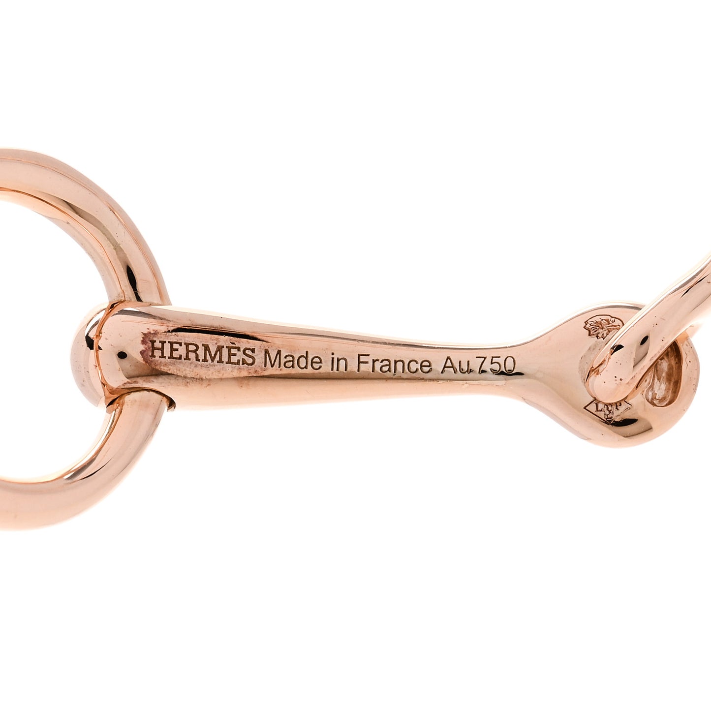 18K Rose Gold Diamond TPM Filet d'Or Necklace SH
