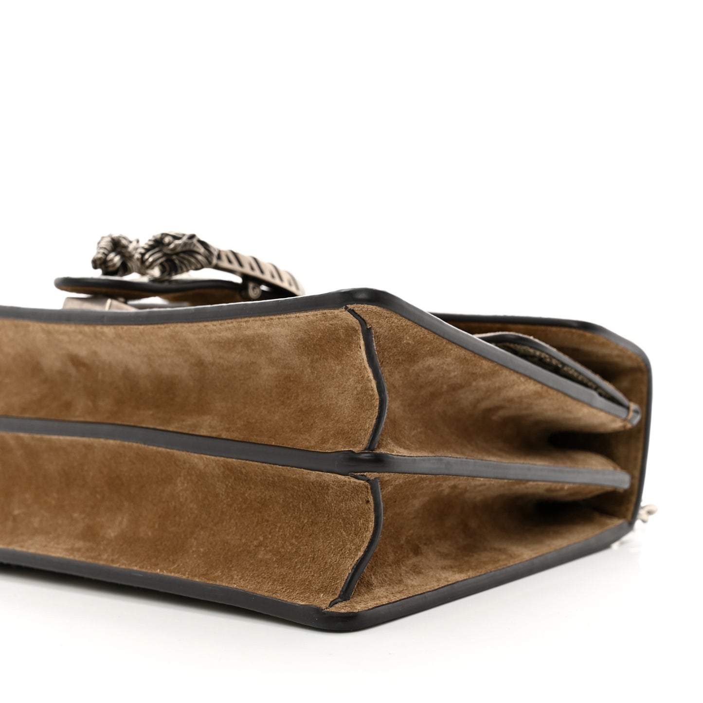 GG Supreme Monogram Small Dionysus Shoulder Bag Taupe