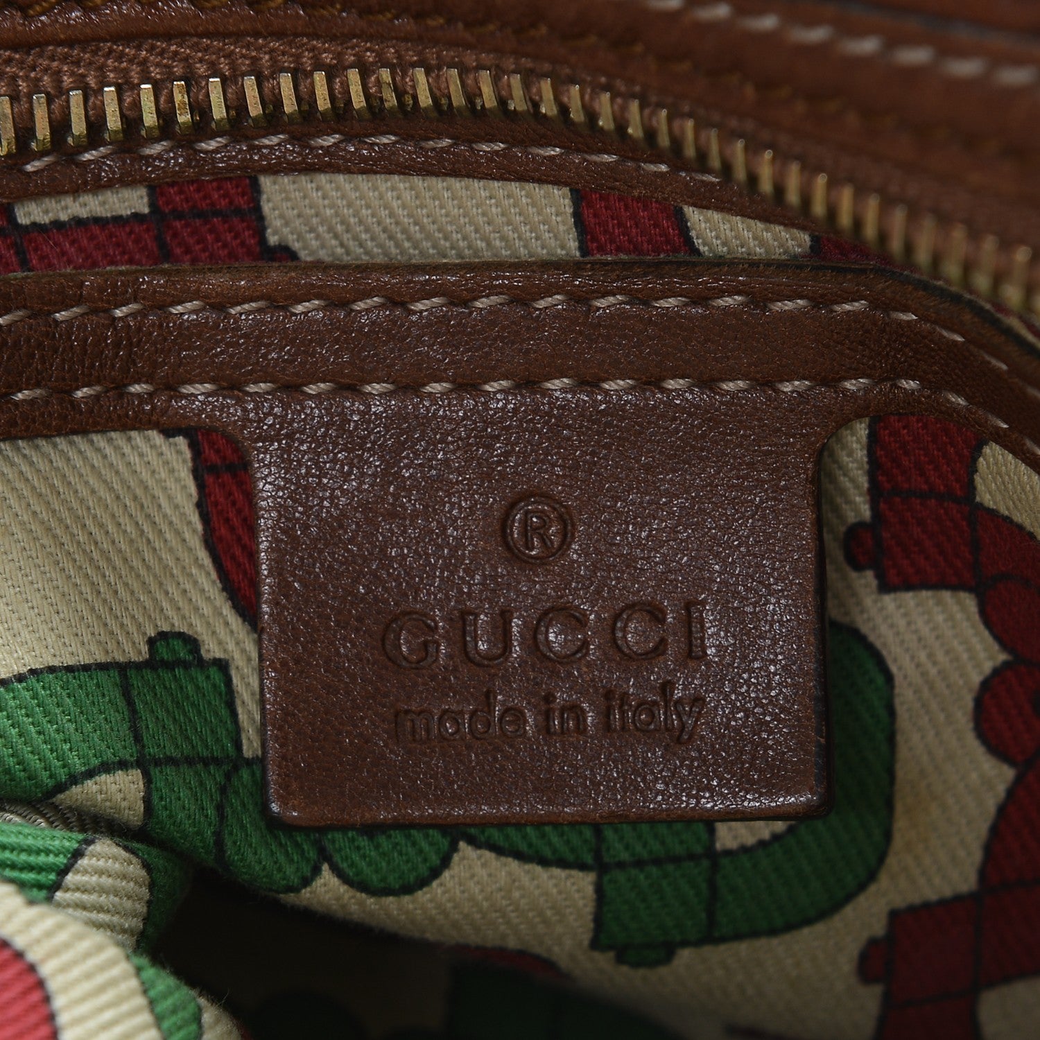 Gucci Guccissima Medium Joy Boston Brown 6 of 6
