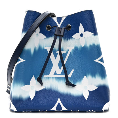 Louis Vuitton Monogram Escale Neonoe MM Blue 1 of 10