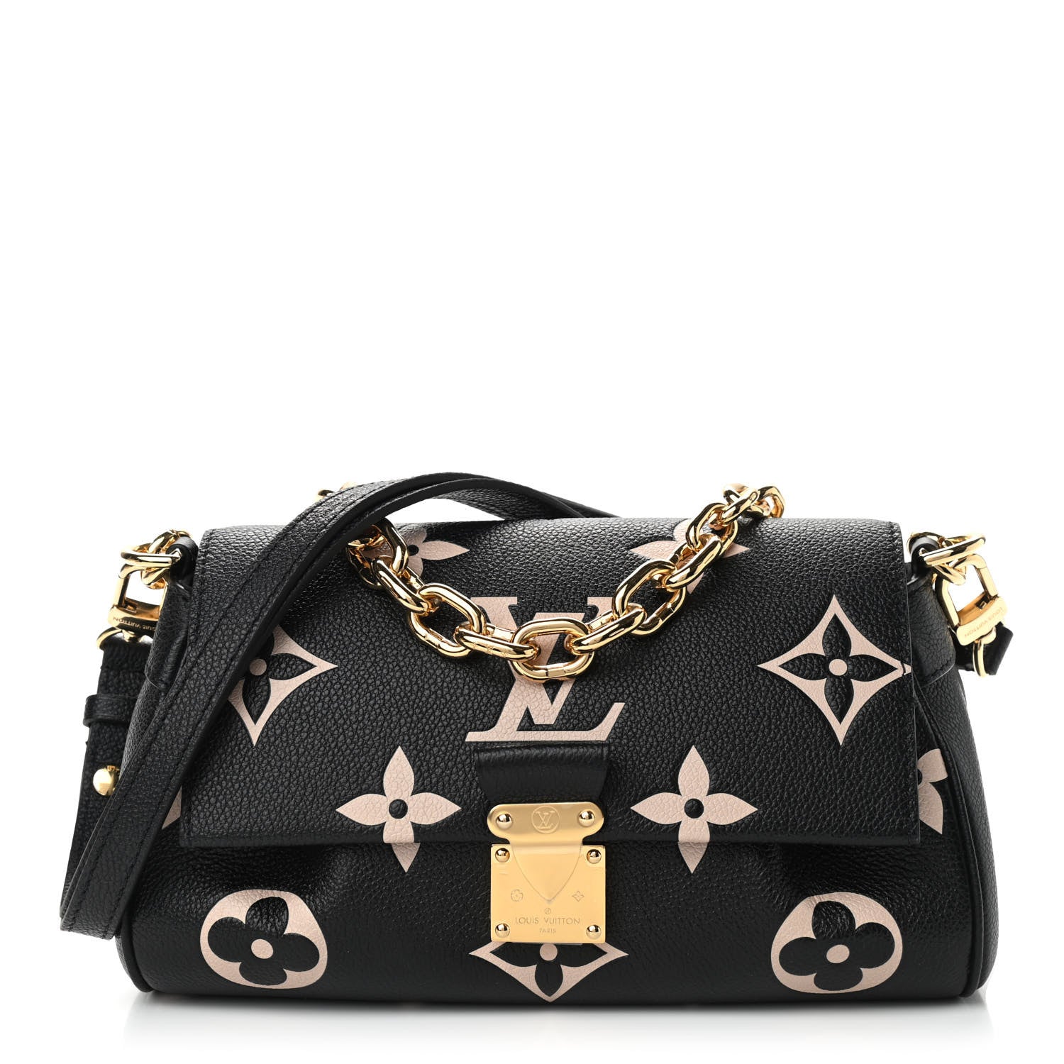 Louis Vuitton Empreinte Monogram Giant Favorite Black Beige 1 of 8