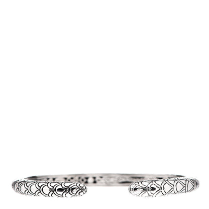 John Hardy Sterling Silver 6mm Slim Naga Cuff Bracelet 1 of 3