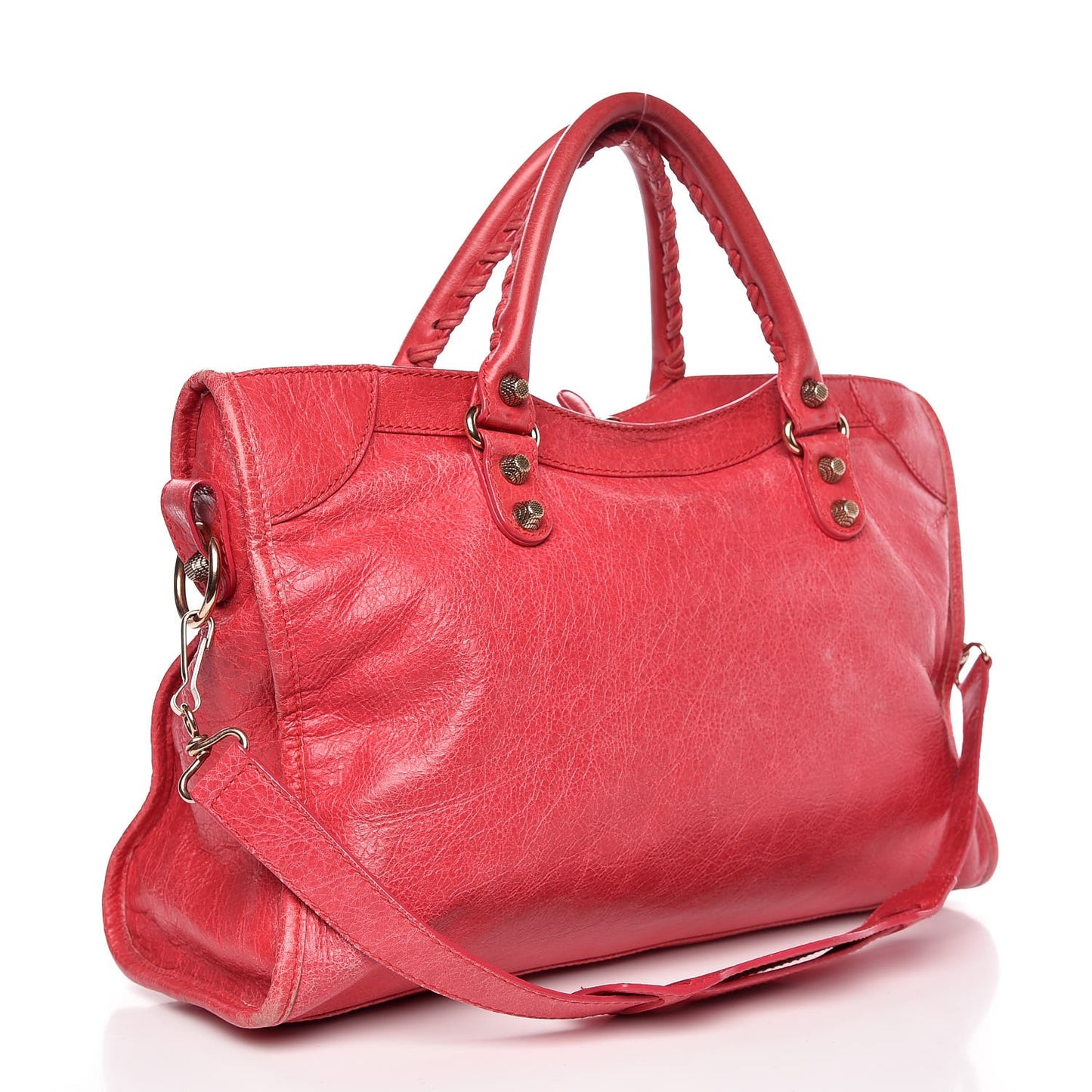 Agneau Giant 12 Rose Gold Hardware City Rose Thulian