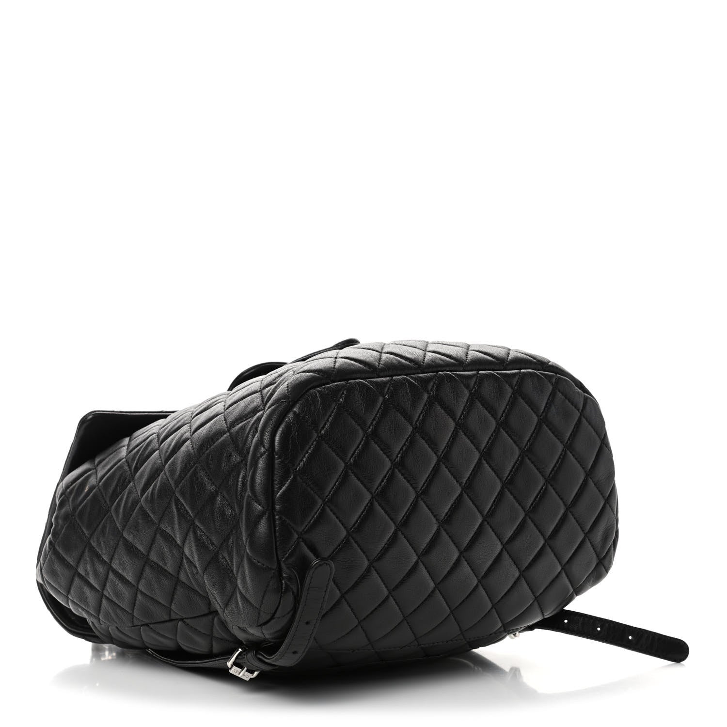 Chanel Lambskin Quilted Large Urban Spirit Backpack Black 3 of 4