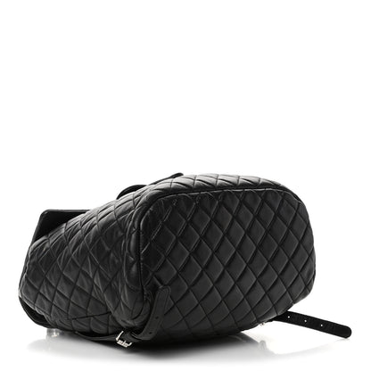 Chanel Lambskin Quilted Large Urban Spirit Backpack Black 3 of 4