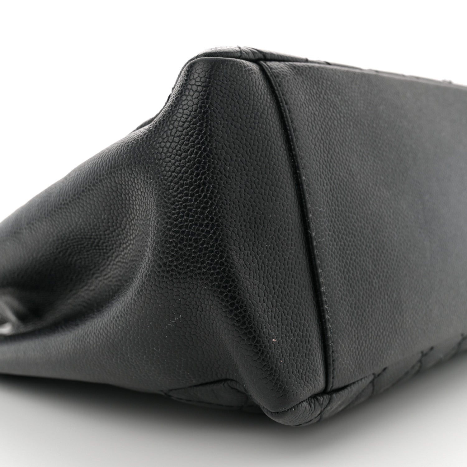 Chanel Caviar Quilted Grand Shopping Tote GST Black 9 of 14