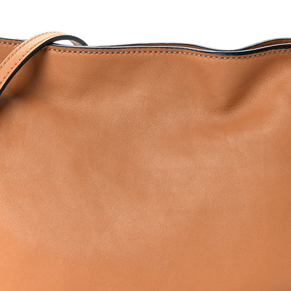 Loewe Calfskin Mini Flamenco Knot Clutch Warm Desert 9 of 11