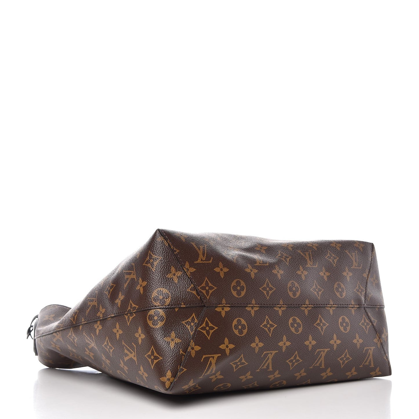 Monogram Flower Hobo Black