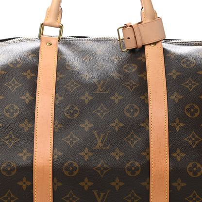 Louis Vuitton Monogram Keepall Bandouliere 60 8 of 11