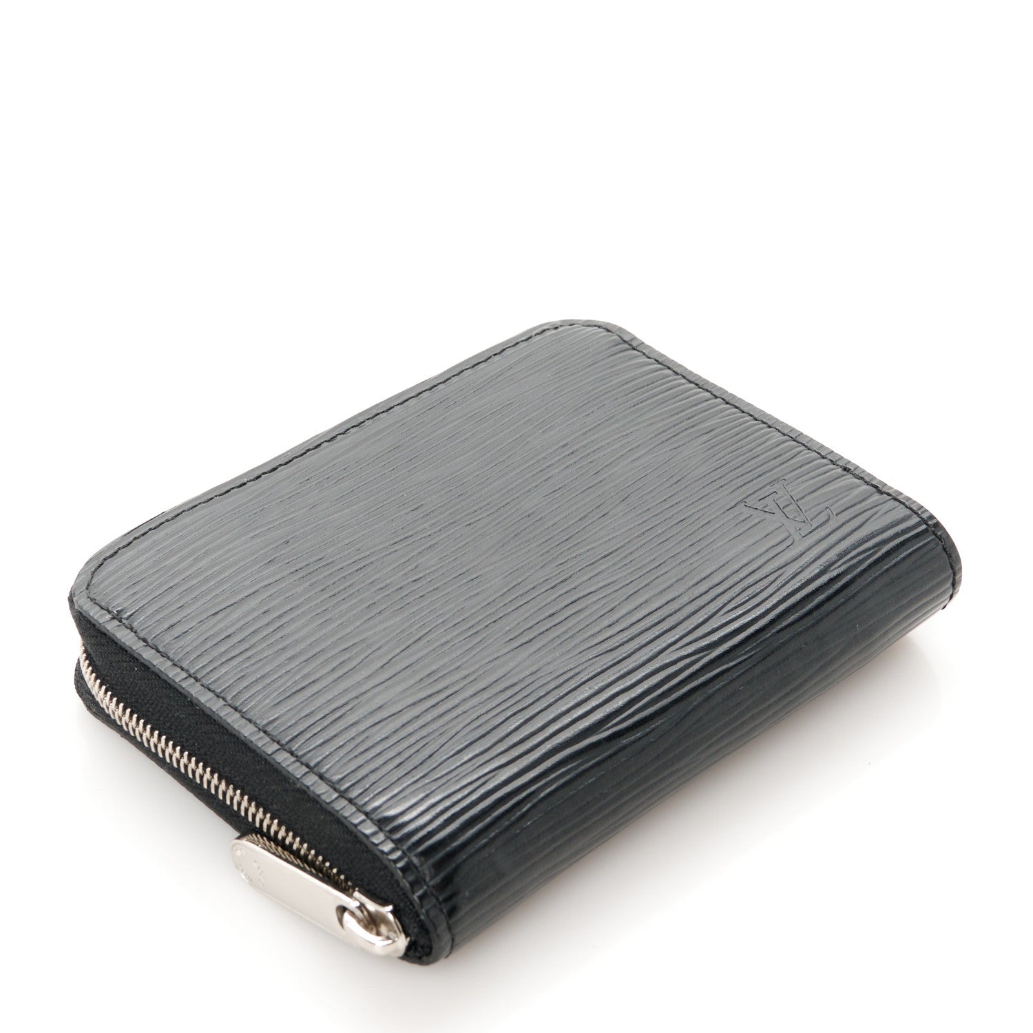 Louis Vuitton Epi Zippy Coin Purse Black 4 of 8
