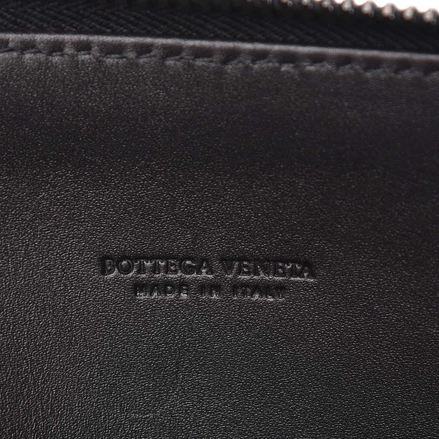 Bottega Veneta Calfskin Intrecciato Small Document Case Black 6 of 9