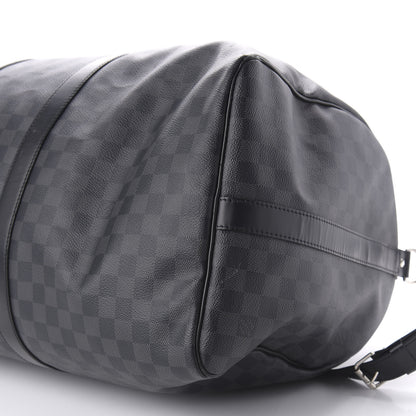 Louis Vuitton Damier Graphite Keepall Bandouliere 55 6 of 11