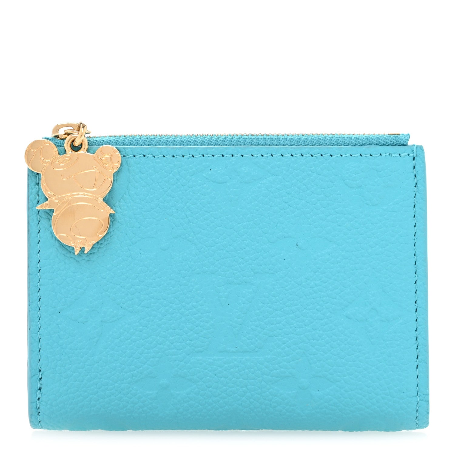Louis Vuitton X TM Empreinte Monogram Lisa Wallet Kabira Blue 1 of 7