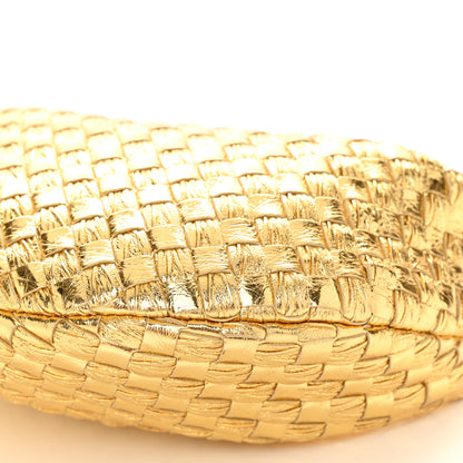 Bottega Veneta Metallic Nappa Intrecciato Mini Jodie Gold 10 of 10