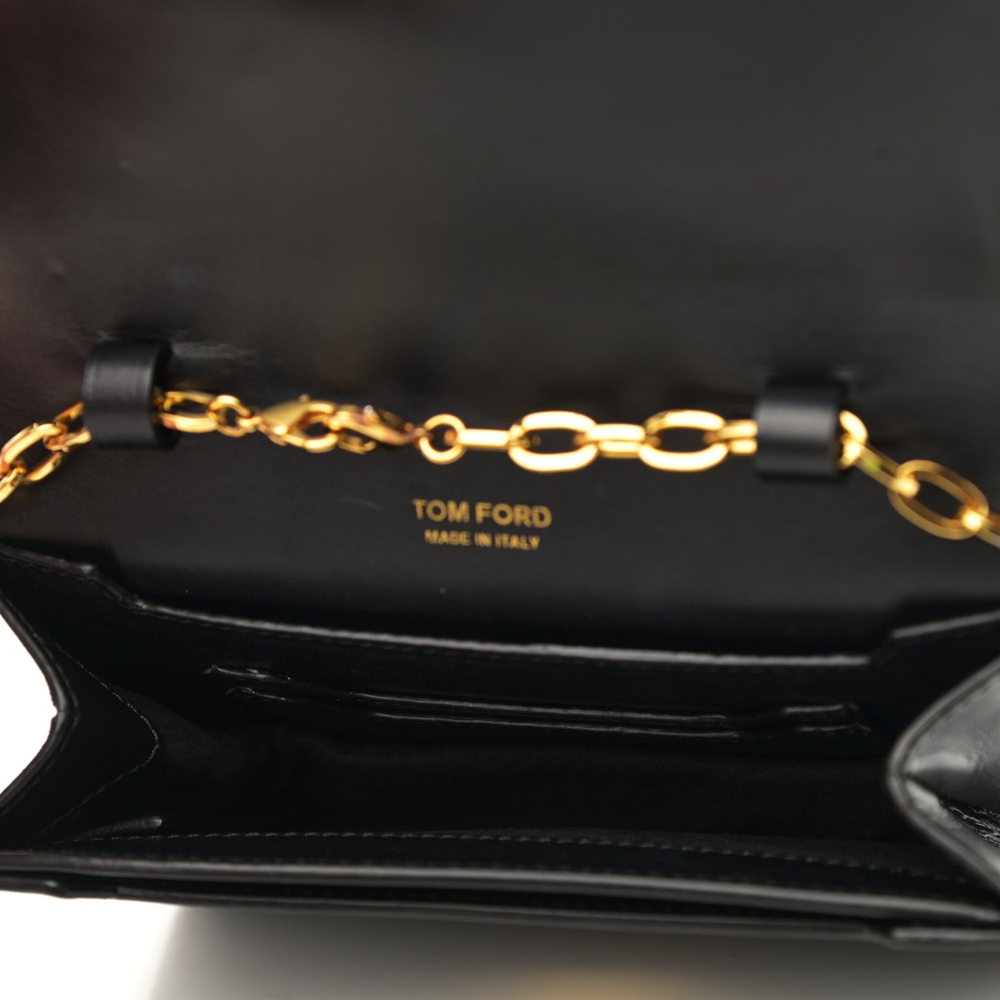 Calfskin Icon Disco Bag Black