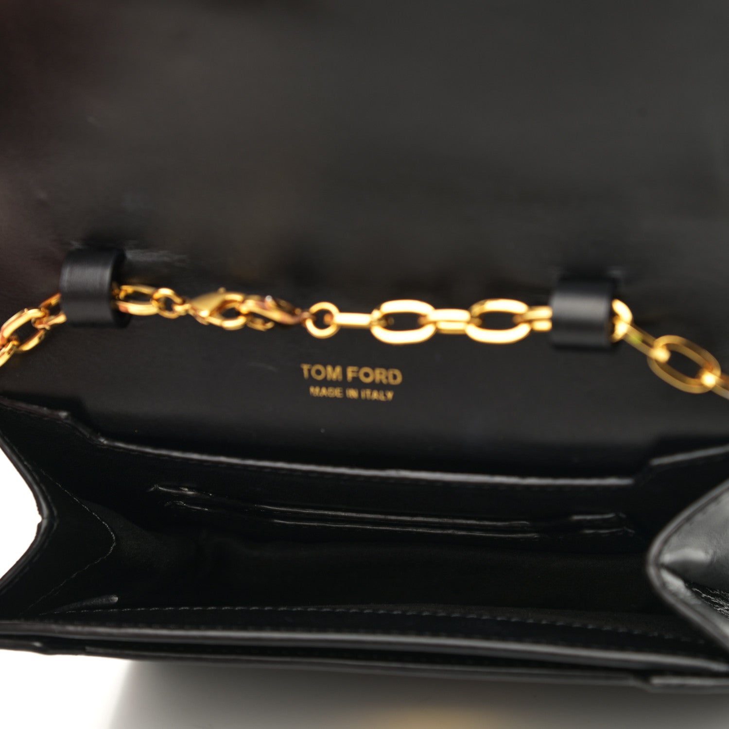 Tom Ford Calfskin Icon Disco Bag Black 5 of 11