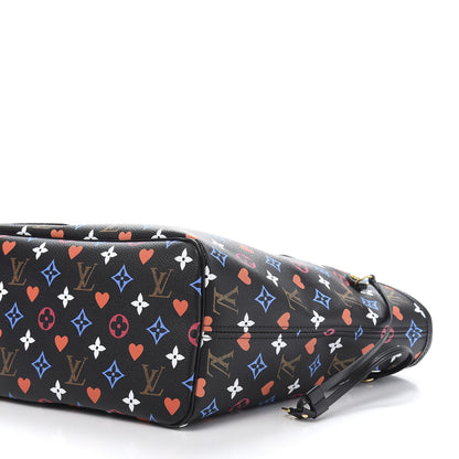 Louis Vuitton Game On Neverfull MM Black 10 of 14