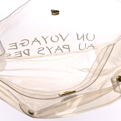 Hermes Vinyl Souvenir De L'Exposition Kelly Transparent 5 of 12