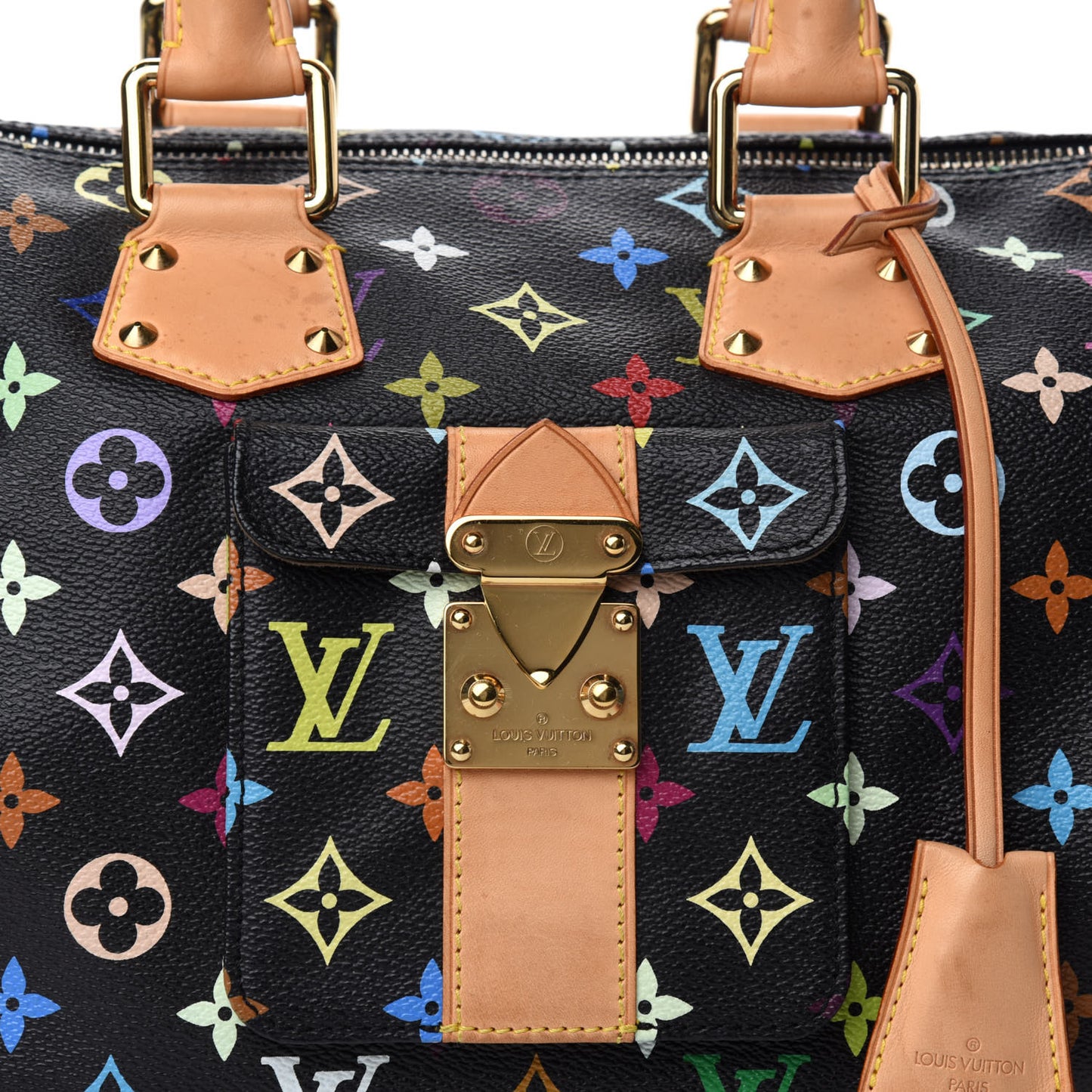 Monogram Multicolor Speedy 30 Black