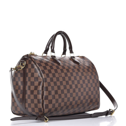 Louis Vuitton Damier Ebene Speedy Bandouliere 35 4 of 15
