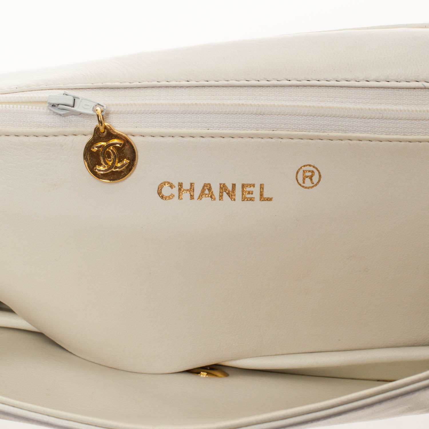Chanel Lambskin Small Flap White 8 of 9