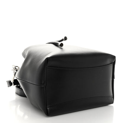Jimmy Choo Smooth Shiny Calfskin Bon Bon Bucket Bag Black 4 of 10
