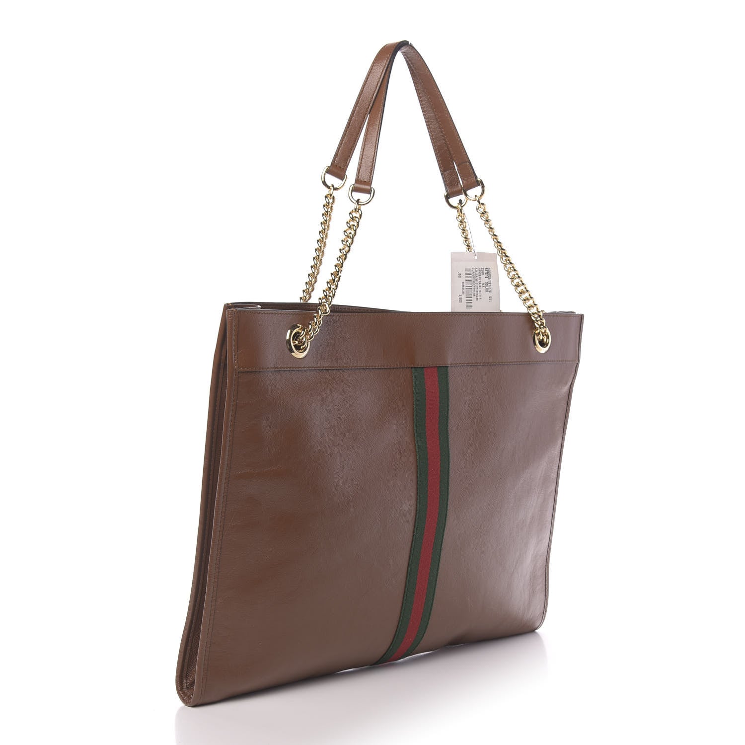 Gucci Calfskin Large Rajah Chain Tote Cuir 4 of 11